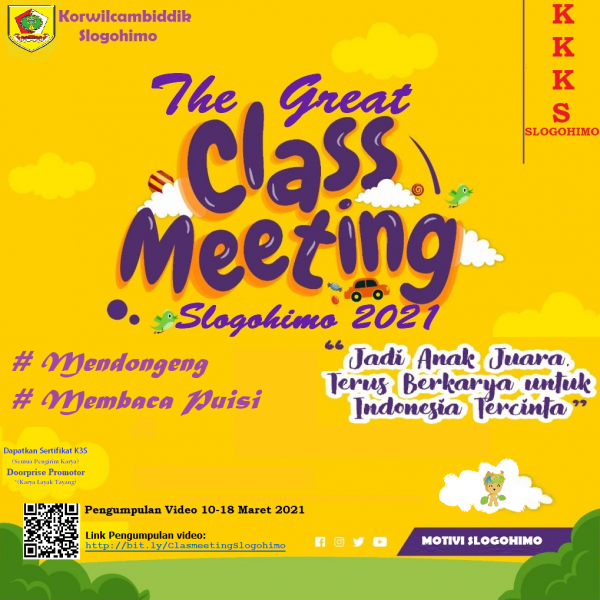 K3S Slogohimo Sukses Gelar "The Great Classmeeting"