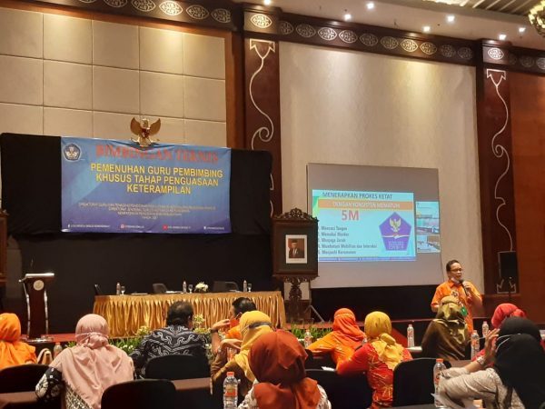 Guru Wonogiri Ikuti Bimtek Pemenuhan GPK Tahap Penguasaan Keterampilan Region Jateng di Yogyakarta