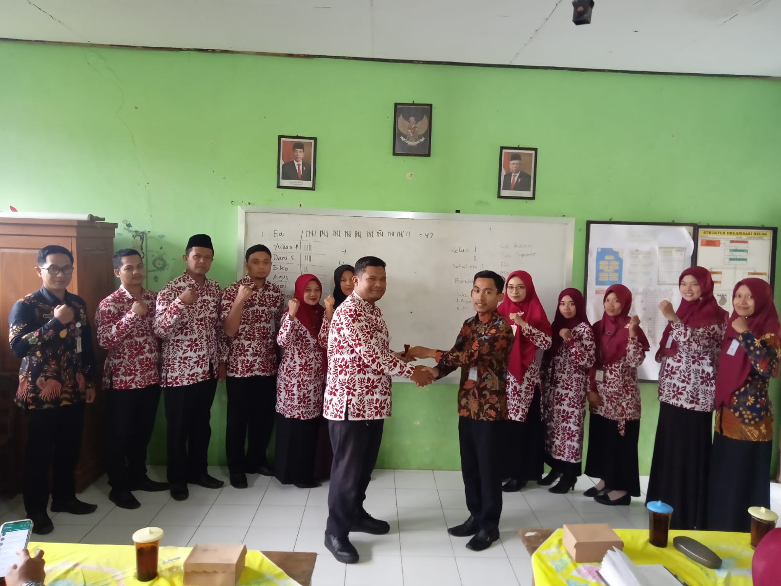 Diangkat Kepala Sekolah, Pengurus KKG Gugus Gajah Mada Lakukan Reorganisasi